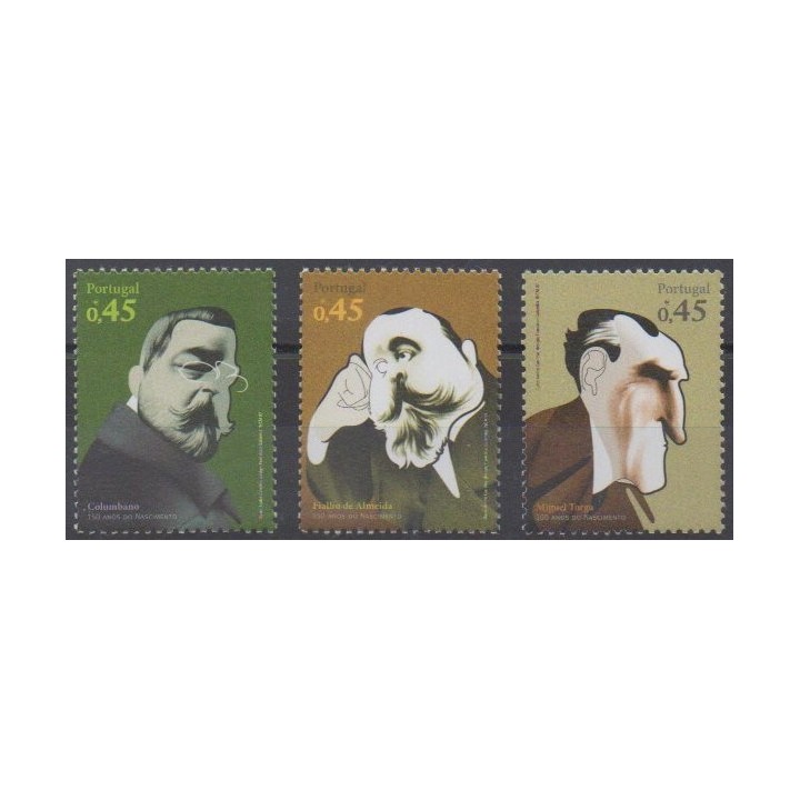 Buy this set of stamps of Portugal of the year 2007 (Nb 3199/3201).