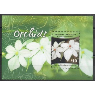 Timbres - Thème orchidées - Grenade - 2015- No BF 682