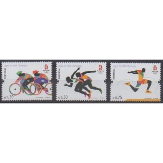Acheter cette série de timbres du Portugal de l'année 2008 (No 3255/3257).