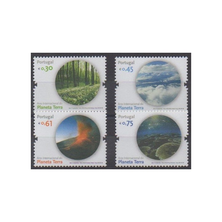 Acheter cette série de timbres du Portugal de l'année 2008 (No 3241/3244).