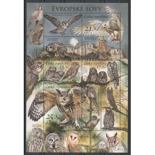Stamps - Theme owls - Czech (Republic) - 2015- Nb BF 56