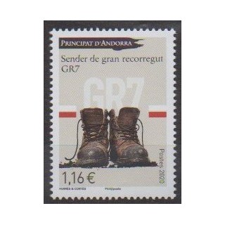 Acheter ce timbre d'Andorre français de l'année 2020 (GR7).