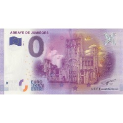 Euro banknote memory - 76 - Abbaye de Jumieges - 2016-1