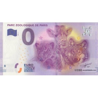 Euro banknote memory - Parc zoologique de Paris - 2016-2