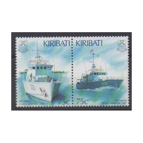 Kiribati - 1995 - Nb 369/370 - Boats