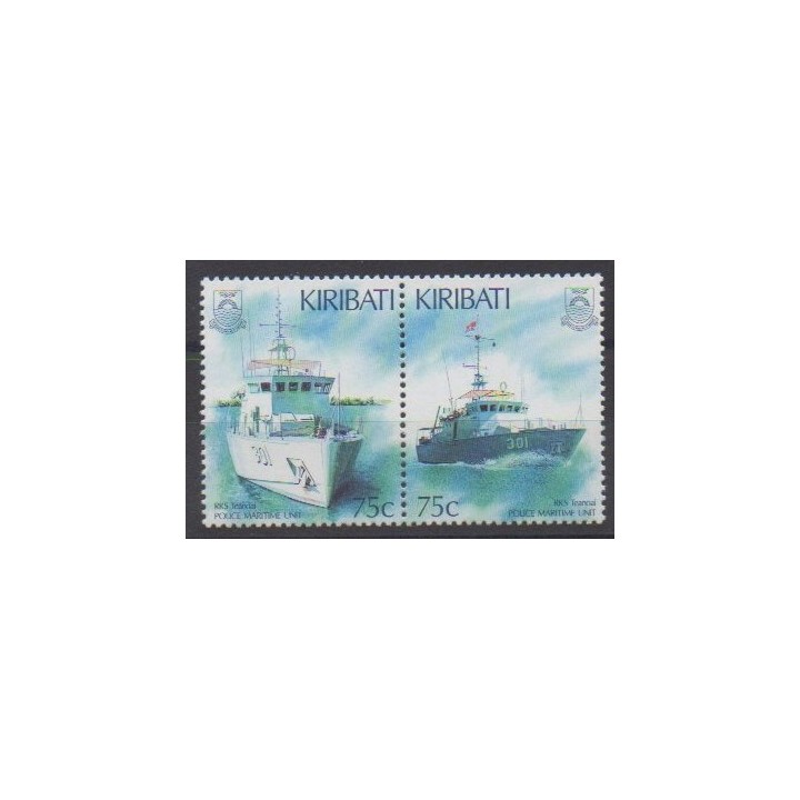 Buy this set of stamps of Kiribati of the year 1995 (Nb 369/370).
