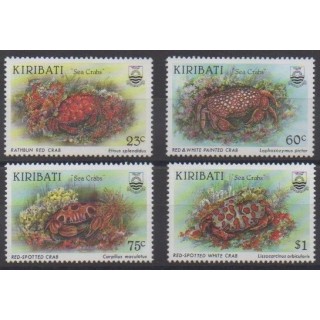 Buy this set of stamps of Kiribati of the year 1996 (Nb 379/382).