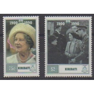 Buy this set of stamps of Kiribati of the year 1990 (Nb 232/233).