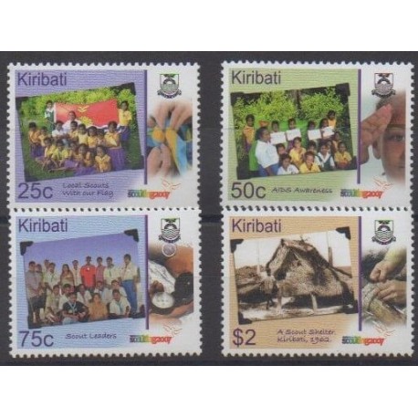 Kiribati - 2007 - Nb 633/636 - Scouts
