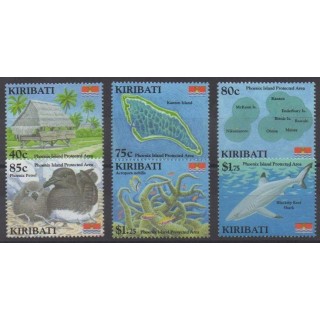 Buy this set of stamps of Kiribati of the year 2008 (Nb 667/672).