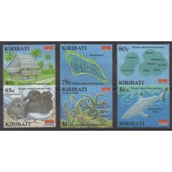 Kiribati - 2008 - No 667/672 - Vie marine - Environnement