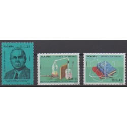 Panama - 1990 - No 1073/1075 - Sciences et Techniques