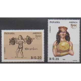 Acheter cette série de timbres du Panama de l'année 1990 (No 1071/1072).
