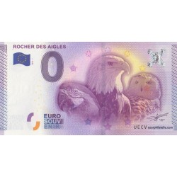 Euro banknote memory - 46 - Le rocher des aigles - 2015