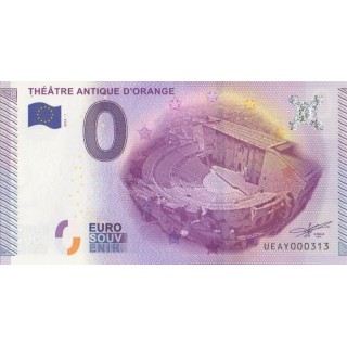Billet souvenir touristique - 2015-1 - Théatre antique - (Vaucluse)