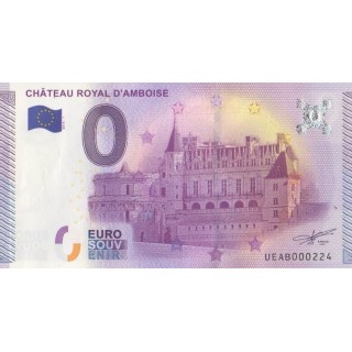 Euro banknote memory - 2015 - Château royal d'Amboise - (Indre-et-Loire )