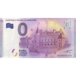 Euro banknote memory - 37 - Château royal d'Amboise - 2015-1 - Nb 224