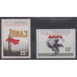 Albanie - 1985 - No 2070/2071 - Seconde Guerre Mondiale
