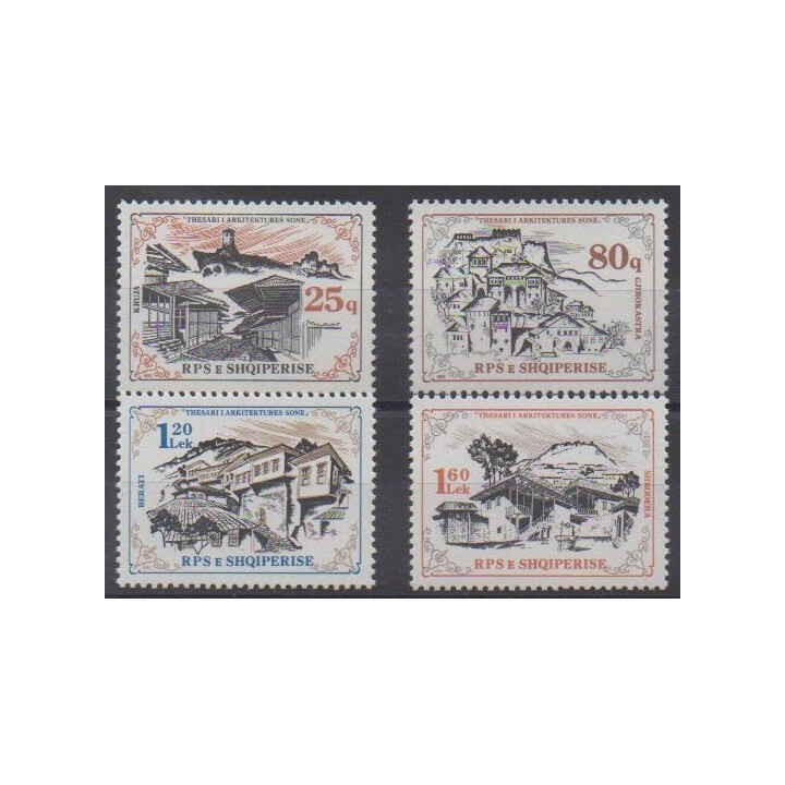 Acheter cette série de timbres d'Albanie de l'année 1985 (No 2084/2087).
