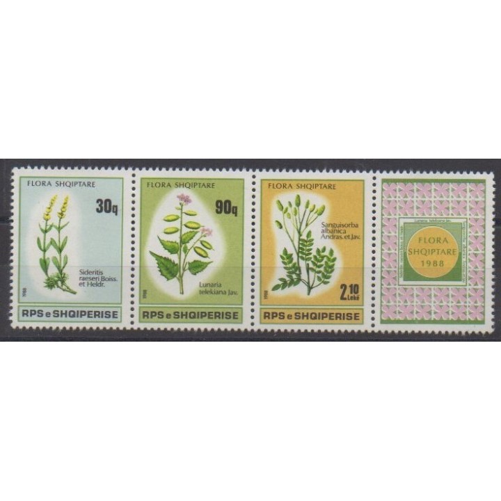Buy this set of stamps of Albania of the year 1988 (Nb 2163/2165).