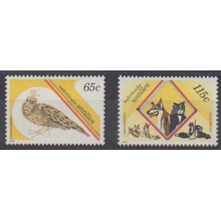 Buy this set of stamps of Netherlands Antilles of the year 1989 (Nb 845/846).