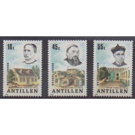 Antilles néerlandaises - 1986 - No 789/791 - Religion
