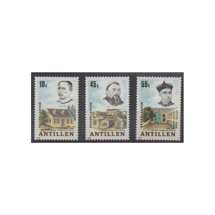 Acheter cette série de timbres des Antilles néerlandaises de l'année 1986 (No 789/791).