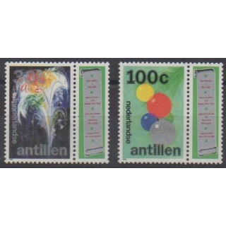 Buy this set of stamps of Netherlands Antilles of the year 1989 (Nb 859/860).