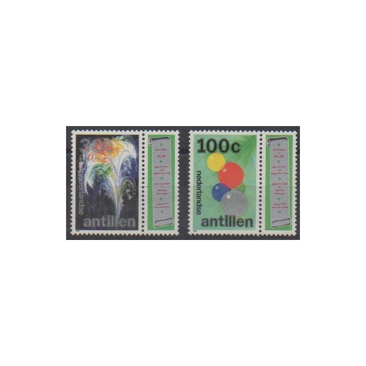 Acheter cette série de timbres des Antilles néerlandaises de l'année 1989 (No 859/860).