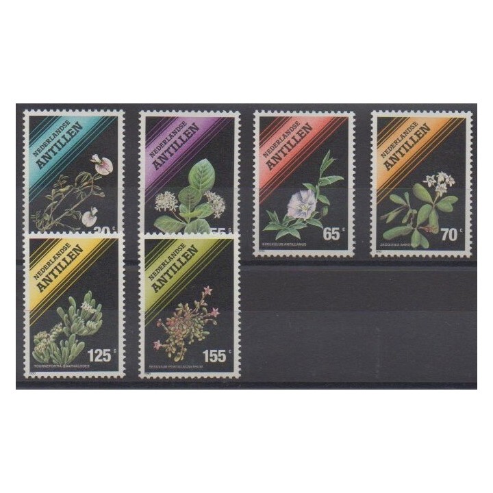 Acheter cette série de timbres des Antilles néerlandaises de l'année 1990 (No 861/866).