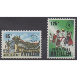 Acheter cette série de timbres des Antilles néerlandaises de l'année 1991 (No 907/908).