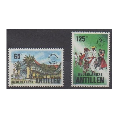 Netherlands Antilles - 1991 - Nb 907/908 - Folklore