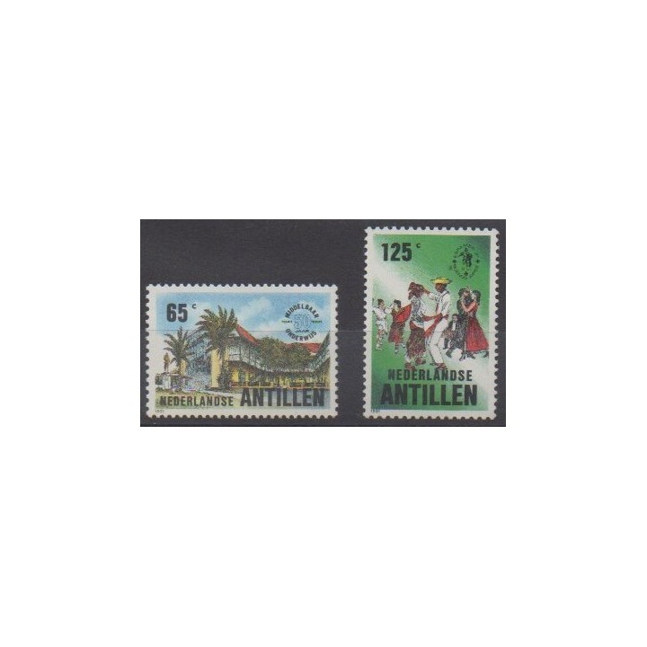 Buy this set of stamps of Netherlands Antilles of the year 1991 (Nb 907/908).