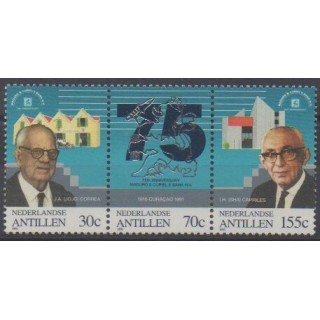 Acheter cette série de timbres des Antilles néerlandaises de l'année 1991 (No 917/919).