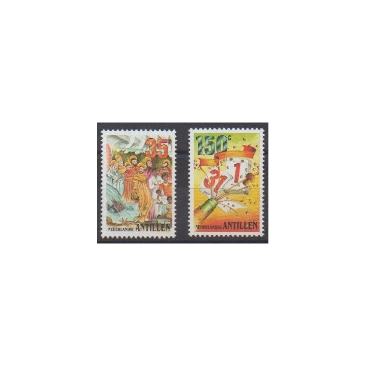Buy this set of stamps of Netherlands Antilles of the year 1997 (Nb 1114/1115).