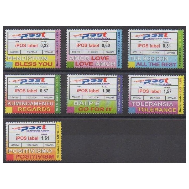 Buy this set of stamps of Netherlands Antilles of the year 2009 (Nb 1917/1923).