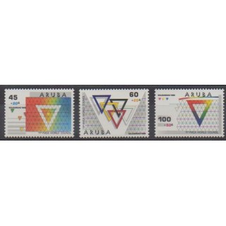 Buy this set of stamps of Aruba (Netherlands Antilles) of the year 1988 (Nb 46/48).