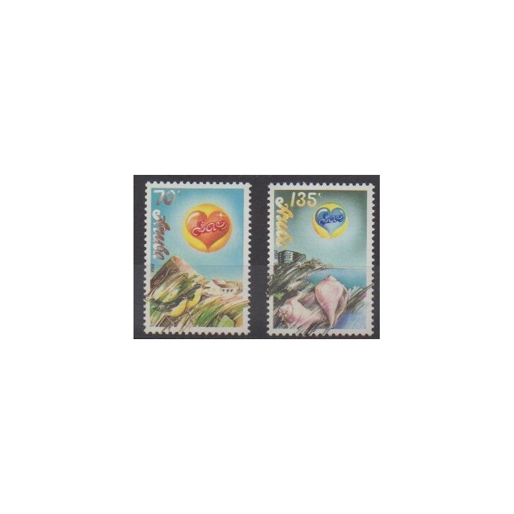 Buy this set of stamps of Aruba (Netherlands Antilles) of the year 1988 (Nb 44/45).