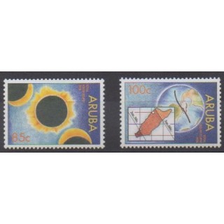 Acheter cette série de timbres d'Aruba (Antilles néerlandaises) de l'année 1998 (No 217/218).