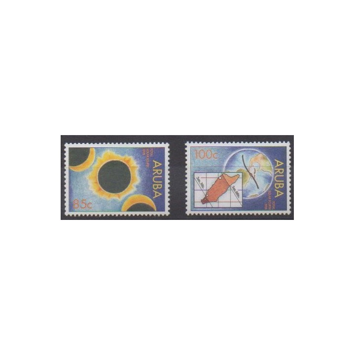 Buy this set of stamps of Aruba (Netherlands Antilles) of the year 1998 (Nb 217/218).