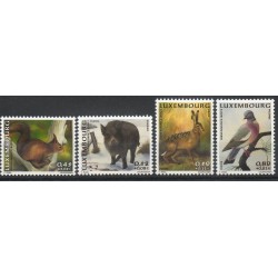 Luxembourg - 2001- No 1504/1507 - Animaux