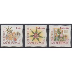 Moldova - 1996 - Nb 186/188 - Christmas