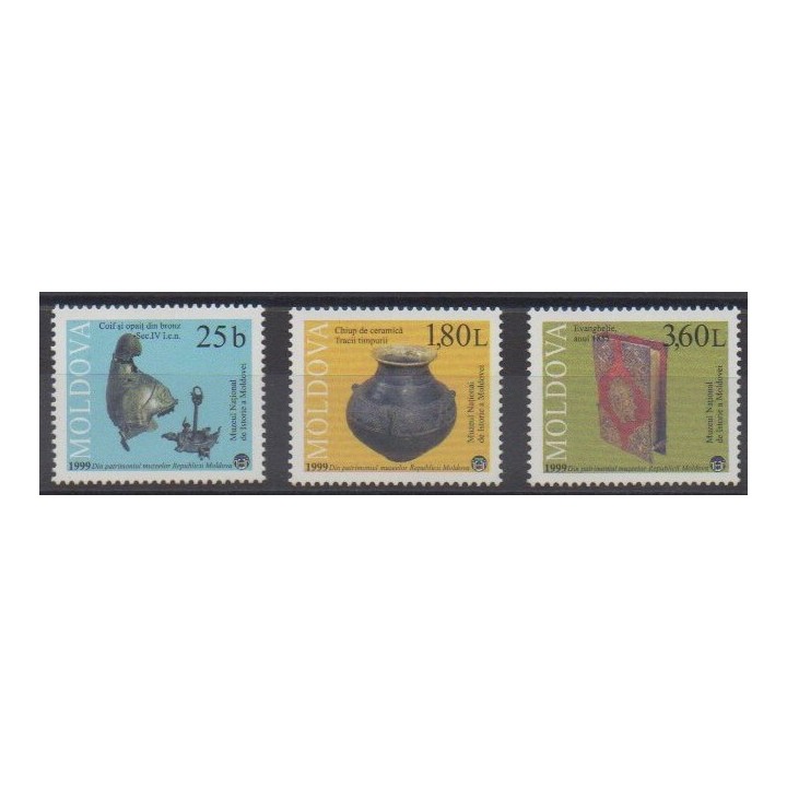 Buy this set of stamps of Moldova of the year 1999 (Nb 292/294).
