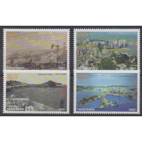 Tanzania - 1999 - Nb 2848/2851 - Paintings - Philately