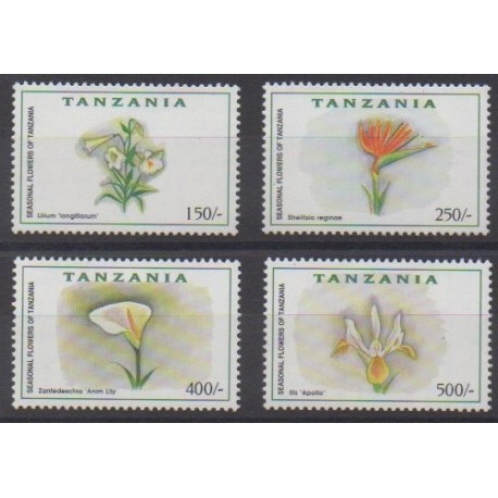 Tanzania - 1999 - Nb 3101FB/3101FE - Flowers