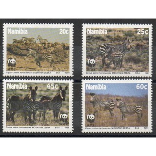 Stamps - Theme various animals - Namibia - 1991- Nb 659/662