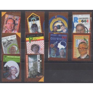Acheter cette série de timbres de Belgique de l'année 2004 (No 3222/3231).