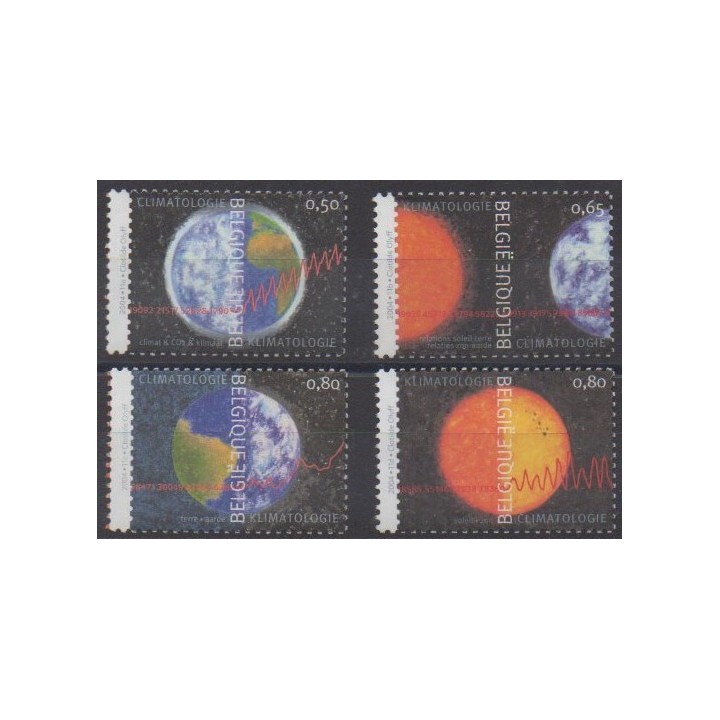 Acheter cette série de timbres de Belgique de l'année 2004 (No 3265/3268).