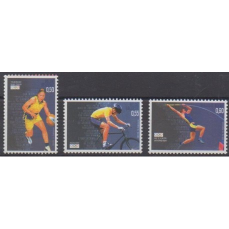 Belgique - 2004 - No 3290/3292 - Jeux Olympiques d'été