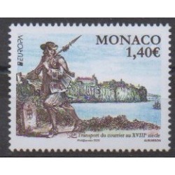Monaco - 2020 - No 3234 - Service postal - Europa